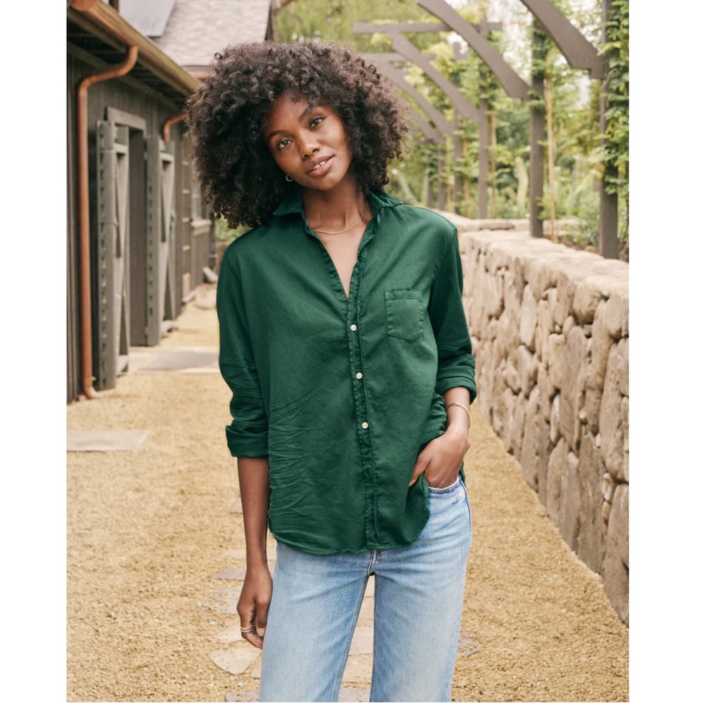 Frank & Eileen Forest Green Button-Down Shirt